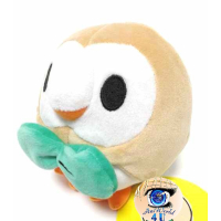 Authentic Pokemon center plush Rowlet Pokedoll +/- 13CM